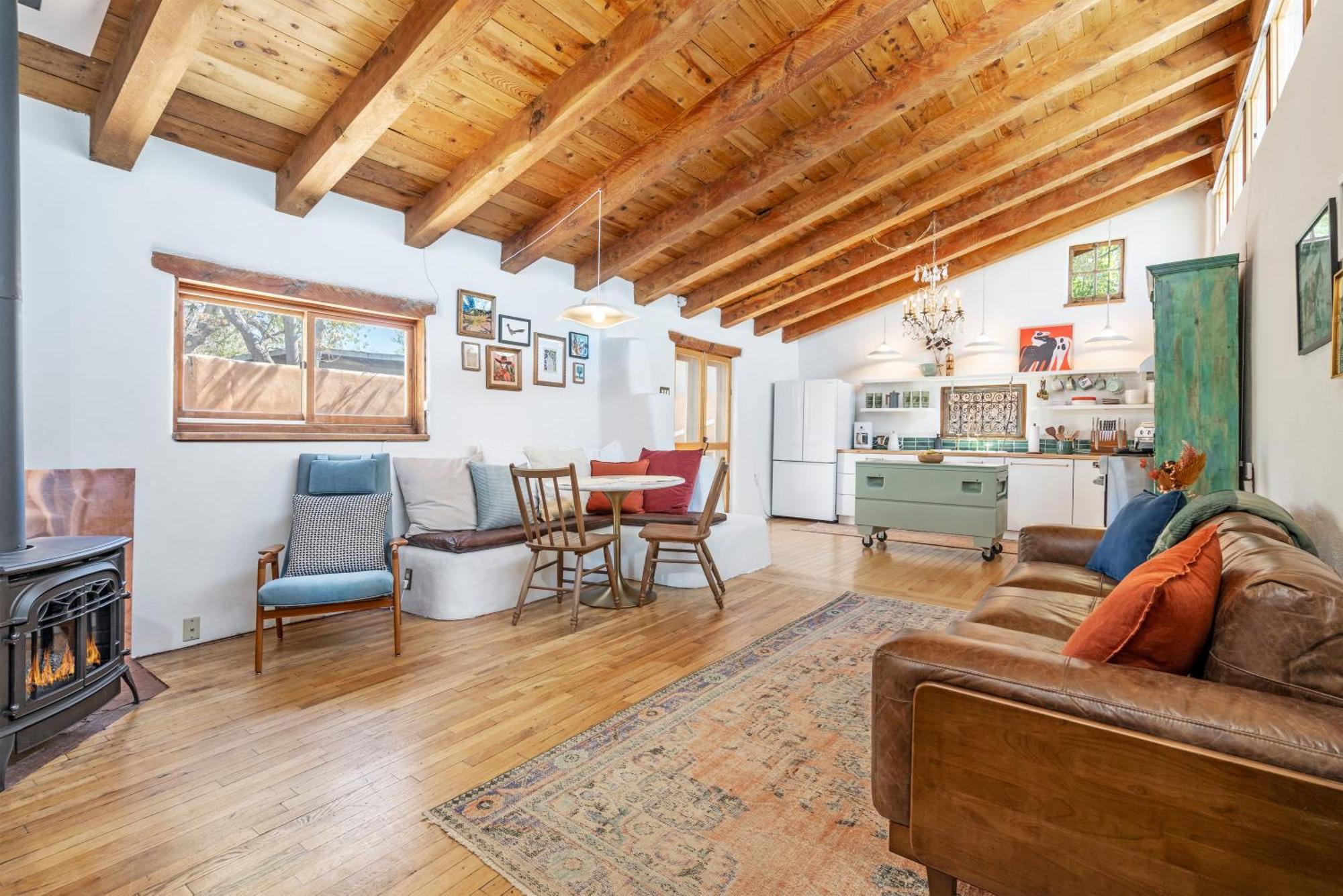 Heart Of Santa Fe - Adorable Hideaway - King And Queen - Walk To Everything - Fireplace - Ac المظهر الخارجي الصورة